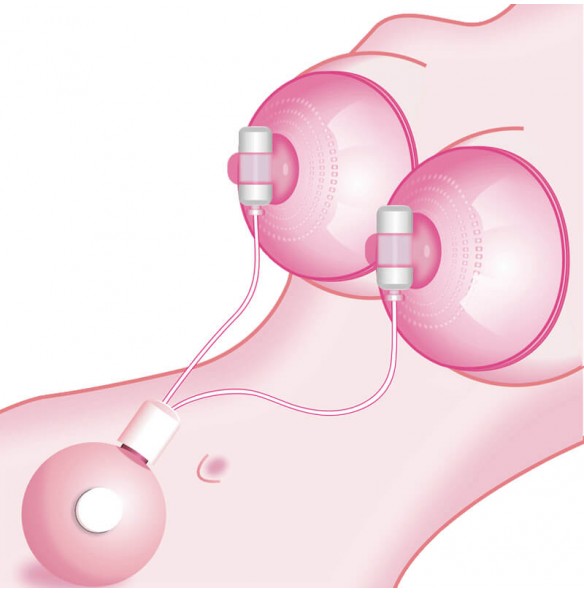 Japan GALAKU Nipple Breast Cup Massager Vibrators (Chargeable - Transparent) Japan GALAKU Nipple Breast Cup Massager Vibrators (Chargeable - Transparent)